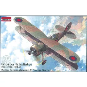  Roden 438 Gloster Gladiator Mk.I/Mk.II/J-8 Meteo Reconnaissance (1/48)