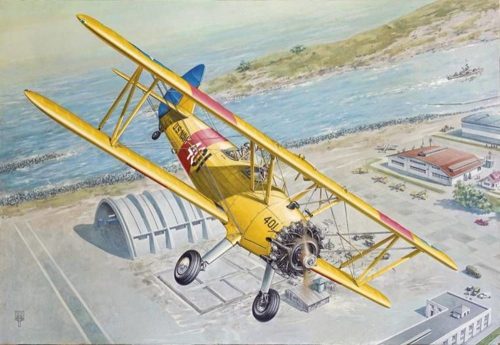 Roden 633 Boeing/ Stearman PT-13 Kaydet (1/32)