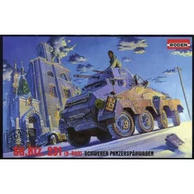 Roden 702 Sd.Kfz. 231 Schwerer Panzerspähwagen (1/72)