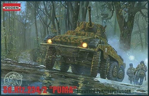 Roden 705 Schwerer Panzerspähwagen Sd.Kfz. 234/2 Puma (1/72)