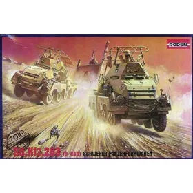   Roden 708 Sd.Kfz. 263 (8-Rad) Schwerer Panzerfunkwagen (1/72)