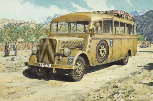 Roden 721 Opel Blitz Omnibus model W.39 Ludewig-bu (1/72)