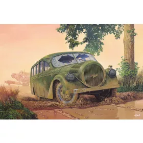   Roden 728 Opel Blitzbus Ludewig "Aero"WWII service (1/72)
