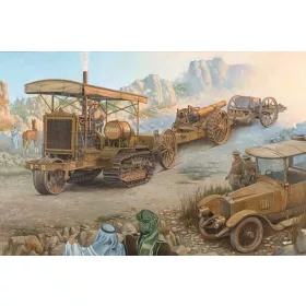   Roden 814 Holt 75 Artillery Tractor w/BL 8-inch Howitzer (1/35)