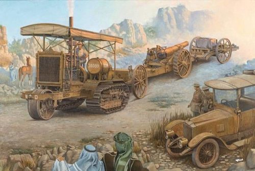 Roden 814 Holt 75 Artillery Tractor w/BL 8-inch Howitzer (1/35)