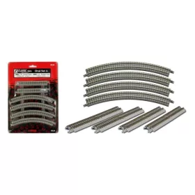   Rokuhan 7297028 (R028) Sínkészlet A: ágyazatos oválpálya (626 x 406 mm) (Z)