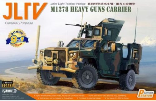 Sabre Model 35A12 JLTV M1278 Heavy Guns Carrier Premium Edition 1/35 makett