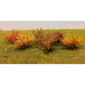 Silhouette 252-04 Bokrok (9 db), őszi színek (H0,TT,N)