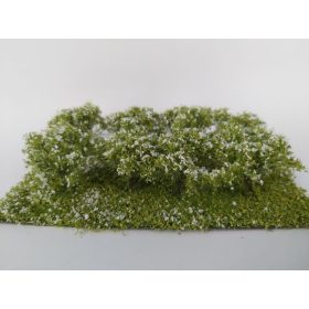   Silhouette 252-25 Bokrok (8 db), fehér virágokkal (H0,TT,N)