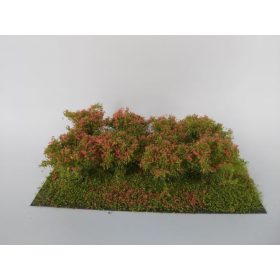 Silhouette 252-27 Bokrok (8 db), piros virágokkal (H0,TT,N)