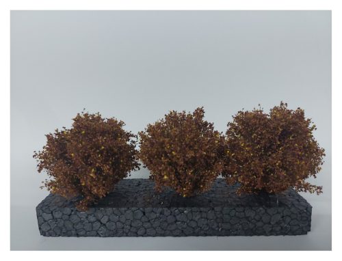 Silhouette 350-54 Bokor, 3 db, késő ősz - 4 cm átmérő