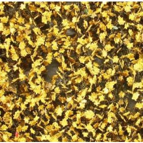   Silhouette 930-24 MS Juharfa lombanyag, sárga - téphető, Késő-ősz (H0) kb. 7,5x4cm