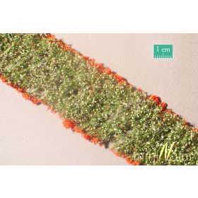   Silhouette 998-23 SX Szálas virágok - 10 db, piros (H0) kb. 15 cm