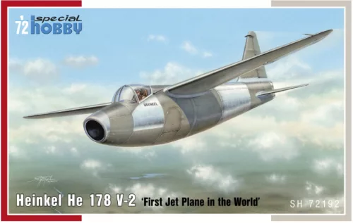 Special Hobby SH72192 Heinkel He 178 V-2 First Jet Plane in the World (1/72) repülőgép makett