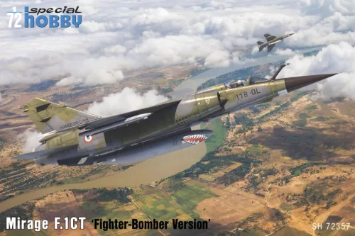 Special Hobby 72357 Mirage F.1CT ‘Fighter-Bomber Version’ 1/72 repülőgép makett