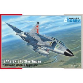   Special Hobby SH72540 Saab SK-37E Stör-Viggen Electronic Warfare Aggressor (1/72) repülőgép makett