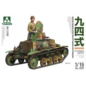   TAKOM 1007 Imperial Japanese Army Type 94 Tankette Late Production 1/16 harckocsi makett