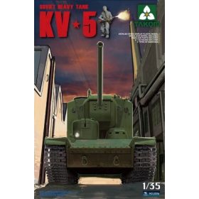   TAKOM 2006 Soviet Super Heavy Tank KV-5 1/35 harckocsi makett