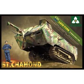   TAKOM 2012 French HeavyTank St.Chamond kései típus 1/35 harckocsi makett