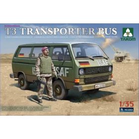 TAKOM 2013 BUNDESWEHR T3 TRANSPORTER BUSZ 1/35 makett