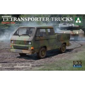 TAKOM 2014 BUNDESWEHR T3 TRANSPORTER TRUCKS 1/35 makett