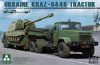 TAKOM 2019 Ukrán KrAZ-6446 Tractor w/ChMZAP-5247G Semi-trailer 1/35 makett