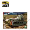 TAKOM 2025 WWI Medium Tank Mk A Whippet 1/35 harckocsi makett