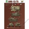 TAKOM 2036 IDF LIGHT TANK AMX-13/75 2 IN 1 1/35 harckocsi makett