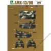 TAKOM 2037 French Light Tank AMX-13/90 1/35 harckocsi makett