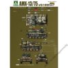 TAKOM 2038 FRENCH LIGHT TANK AMX-13/75 WITH SS-11 1/35 harckocsi makett