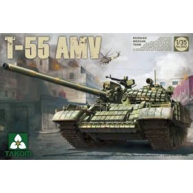 TAKOM 2042 T-55 AMV 1/35 harckocsi makett