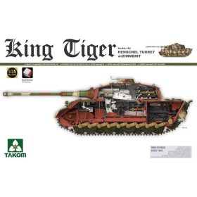 TAKOM 2045S WWII German King Tiger Henschel Turret w/Zimmerit and interior SPECIAL EDITION 1/35