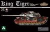 TAKOM 2046S WWII German King Tiger Porsche Turret w/Zimmerit and interior SPECIAL EDITION 1/35 