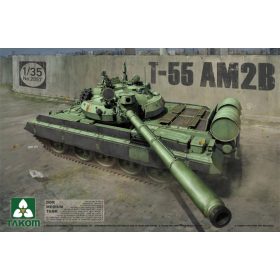 TAKOM 2057 T-55 AM2B DDR Medium Tank 1/35 harckocsi makett