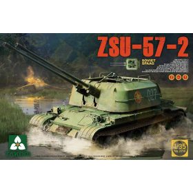 TAKOM 2058 ZSU-57-2 Soviet SPAAG 1/35 harckocsi makett