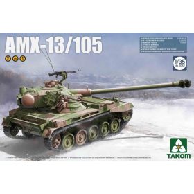 TAKOM 2062 AMX-13/105 1/35 harckocsi makett