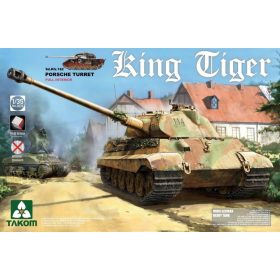 TAKOM 2074S 1/35 WWII German King Tiger Porsche Turret w/interior [without Zimmerit] SPECIAL ED