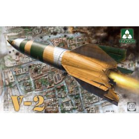   TAKOM 2075 V-2 WWII German Single Stage Ballistic Missile 1/35 makett