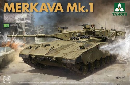 TAKOM 2078 Israeli Main Battle Tank Merkava 1 1/35 harckocsi makett