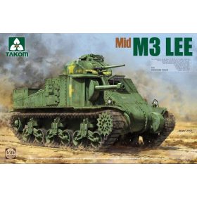 TAKOM 2089 US MEDIUM TANK M3 LEE MID 1/35 harckocsi makett