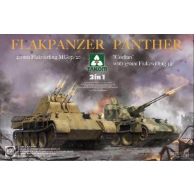 TAKOM 2105 Flakpanzer Panther “Coelian” with 37mm Flakzwilling 341 & 20mm flakvierling mg15