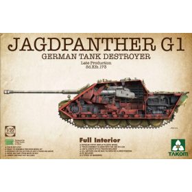 TAKOM 2106 Jagdpanther G1 Late Production Sd.Kfz.173 teljes belső térrel 1/35 harckocsi maket