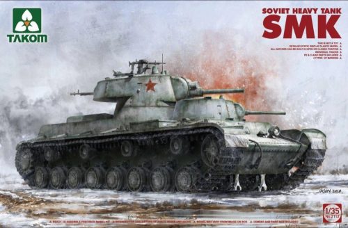 TAKOM 2112 Soviet Heavy Tank SMK 1/35 harckocsi makett