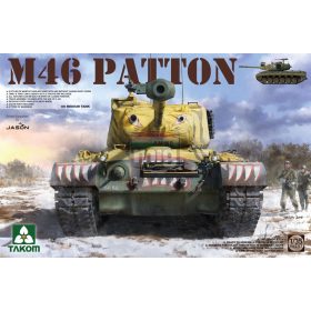 TAKOM 2117 US Medium Tank M-46 PATTON 1/35 harckocsi makett