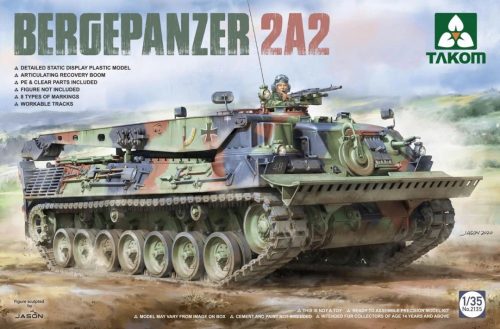 TAKOM 2135 Bergepanzer 2A2 1/35 harckocsi makett