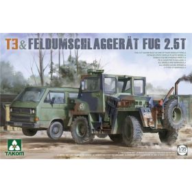 TAKOM 2141 T3 & Feldumschlaggerat Fug 2.5t 1/35 makett