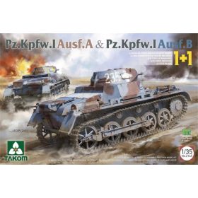   TAKOM 2145 German Pz.Kpfw.I Ausf.A & Pz.Kpfw.I Ausf.B 1/35 harckocsi makett
