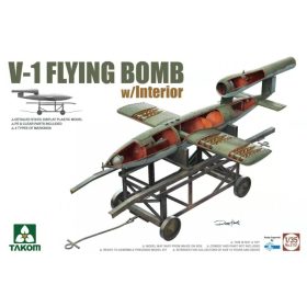 TAKOM 2151 V-1 Flying Bomb with Interior 1/35 makett