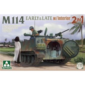 TAKOM 2154 M114 early & late type w/ interior 1/35 makett