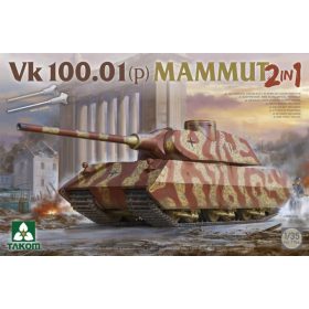 TAKOM 2156 German VK 100.01 (p) Mammut 1/35 harckocsi makett